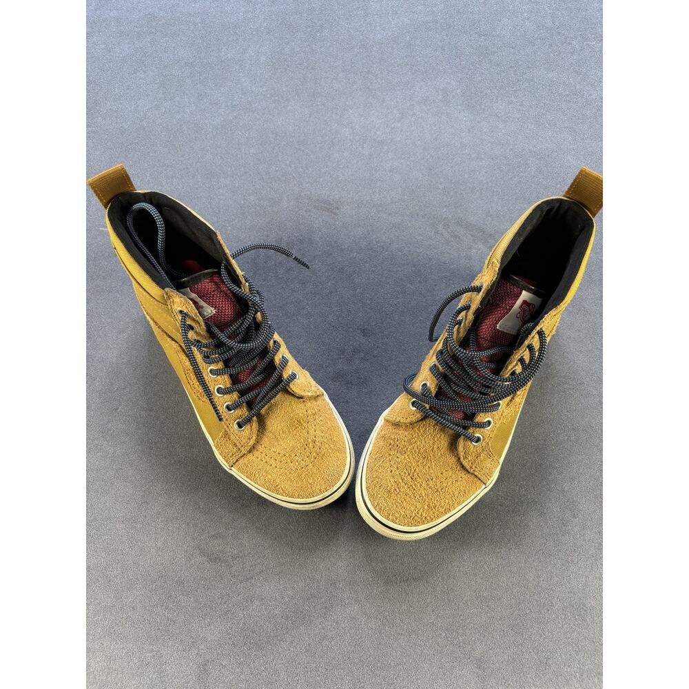 Vans Brown Suede High Tops Mens 6.5 Womens 8 - Picture 6 of 10